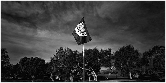 Black and White at Birnam Wood Golf Club 18th Hole